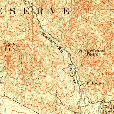 United States Geological Survey San Bernardino, CA (1901, 62500-Scale) digital map
