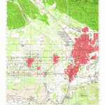 United States Geological Survey San Bernardino, CA (1954, 62500-Scale) digital map
