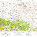 United States Geological Survey San Bernardino, CA (1958, 250000-Scale) digital map