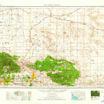 United States Geological Survey San Bernardino, CA (1959, 250000-Scale) digital map