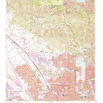 United States Geological Survey San Bernardino North, CA (1967, 24000-Scale) digital map