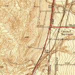 United States Geological Survey San Bernardino South, CA (1943, 31680-Scale) digital map