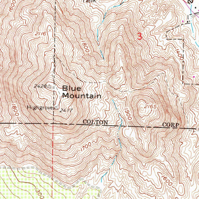 United States Geological Survey San Bernardino South, CA (1967, 24000-Scale) digital map