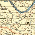 United States Geological Survey San Bois, OK (1909, 125000-Scale) digital map