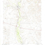 United States Geological Survey San Carlos, AZ (1966, 24000-Scale) digital map