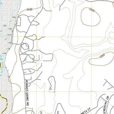 United States Geological Survey San Carlos, AZ (2021, 24000-Scale) digital map