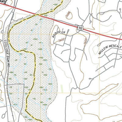 United States Geological Survey San Carlos, AZ (2021, 24000-Scale) digital map