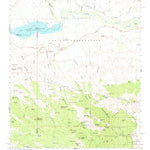United States Geological Survey San Carlos Reservoir, AZ (1962, 62500-Scale) digital map