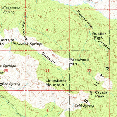 United States Geological Survey San Carlos Reservoir, AZ (1962, 62500-Scale) digital map