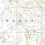 United States Geological Survey San Cayetano Mountains, AZ (1996, 24000-Scale) digital map