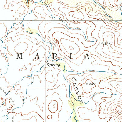 United States Geological Survey San Cayetano Mountains, AZ (1996, 24000-Scale) digital map