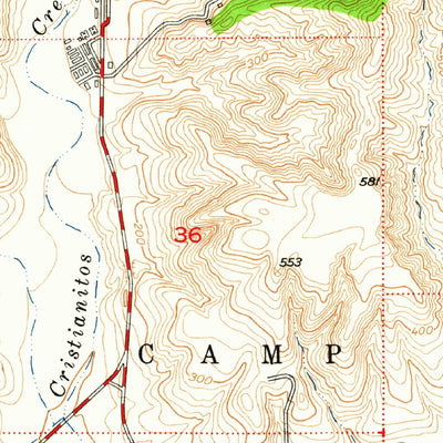 United States Geological Survey San Clemente, CA (1948, 24000-Scale) digital map