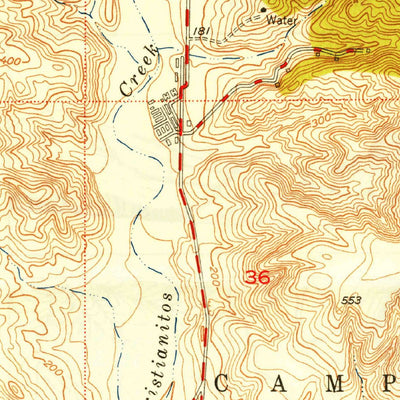 United States Geological Survey San Clemente, CA (1949, 24000-Scale) digital map