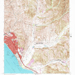 United States Geological Survey San Clemente, CA (1968, 24000-Scale) digital map