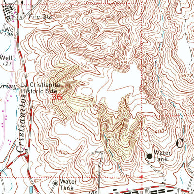 United States Geological Survey San Clemente, CA (1968, 24000-Scale) digital map