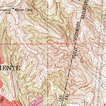 United States Geological Survey San Clemente, CA (1968, 24000-Scale) digital map