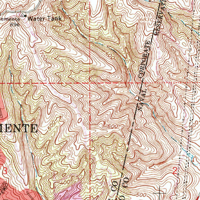 United States Geological Survey San Clemente, CA (1968, 24000-Scale) digital map