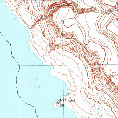 United States Geological Survey San Clemente Island Central, CA (1943, 24000-Scale) digital map