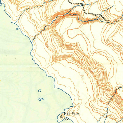 United States Geological Survey San Clemente Island Central, CA (1950, 24000-Scale) digital map