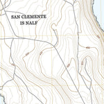 United States Geological Survey San Clemente Island North, CA (2021, 24000-Scale) digital map