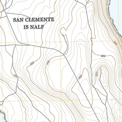 United States Geological Survey San Clemente Island North, CA (2021, 24000-Scale) digital map
