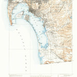 United States Geological Survey San Diego, CA (1930, 62500-Scale) digital map