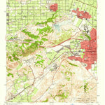 United States Geological Survey San Dimas, CA (1954, 24000-Scale) digital map