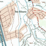 United States Geological Survey San Elizario, TX (1955, 24000-Scale) digital map