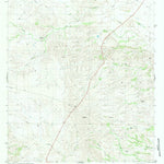 United States Geological Survey San Esteban Lake SW, TX (1983, 24000-Scale) digital map