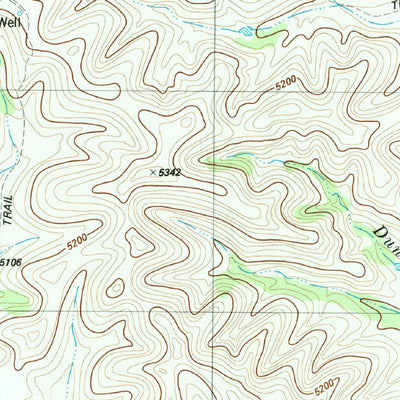 United States Geological Survey San Esteban Lake SW, TX (1983, 24000-Scale) digital map