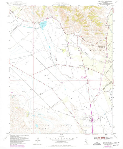 United States Geological Survey San Felipe, CA (1955, 24000-Scale) digital map