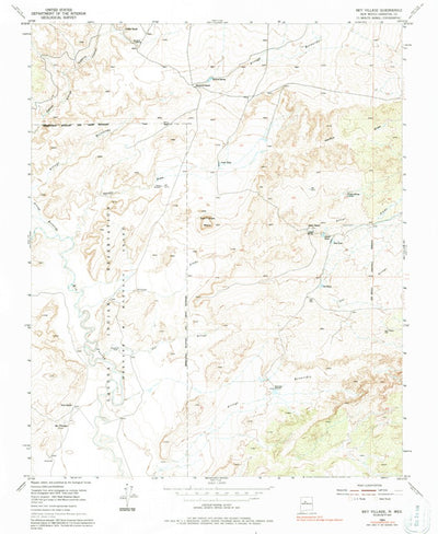 United States Geological Survey San Felipe Mesa, NM (1954, 24000-Scale) digital map