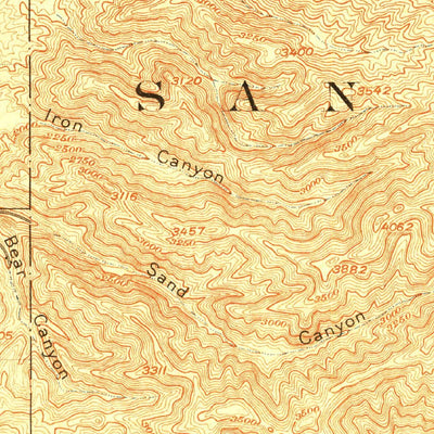 United States Geological Survey San Fernando, CA (1900, 62500-Scale) digital map