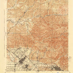 United States Geological Survey San Fernando, CA (1945, 62500-Scale) digital map