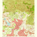 United States Geological Survey San Fernando, CA (1953, 24000-Scale) digital map