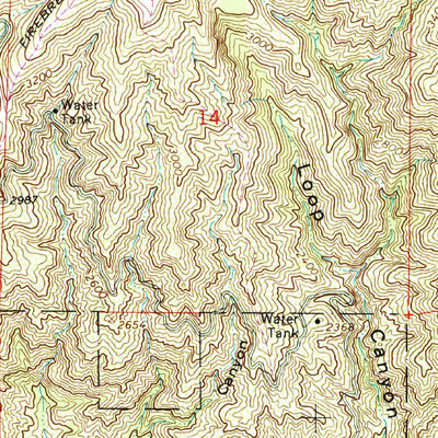 United States Geological Survey San Fernando, CA (1966, 24000-Scale) digital map