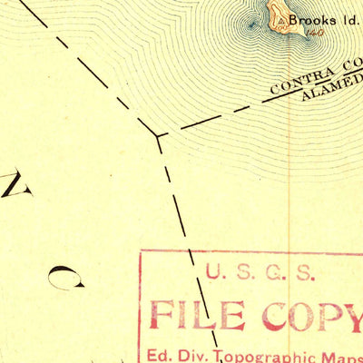United States Geological Survey San Francisco, CA (1899, 62500-Scale) digital map