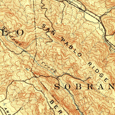 United States Geological Survey San Francisco, CA (1899, 62500-Scale) digital map