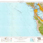 United States Geological Survey San Francisco, CA (1964, 250000-Scale) digital map