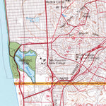 United States Geological Survey San Francisco, CA (1978, 100000-Scale) digital map