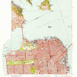 United States Geological Survey San Francisco North, CA (1947, 24000-Scale) digital map