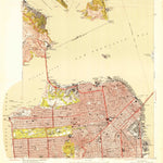 United States Geological Survey San Francisco North, CA (1950, 24000-Scale) digital map