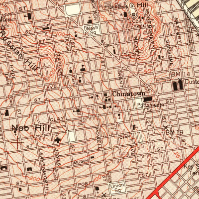 United States Geological Survey San Francisco North, CA (1950, 24000-Scale) digital map