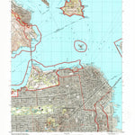 United States Geological Survey San Francisco North, CA (1995, 24000-Scale) digital map
