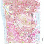 United States Geological Survey San Francisco South, CA (1956, 24000-Scale) digital map
