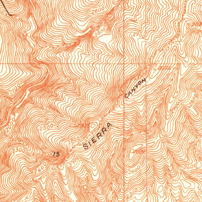 United States Geological Survey San Francisquito, CA (1932, 24000-Scale) digital map