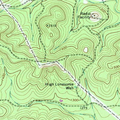 United States Geological Survey San Geronimo, TX (1970, 24000-Scale) digital map