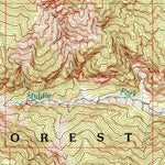 United States Geological Survey San Gorgonio Mountain, CA (1996, 24000-Scale) digital map