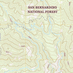 United States Geological Survey San Gorgonio Mountain, CA (2021, 24000-Scale) digital map