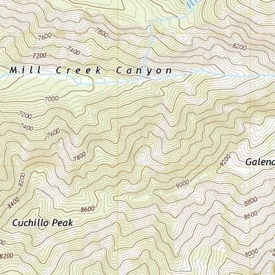 United States Geological Survey San Gorgonio Mountain, CA (2021, 24000-Scale) digital map